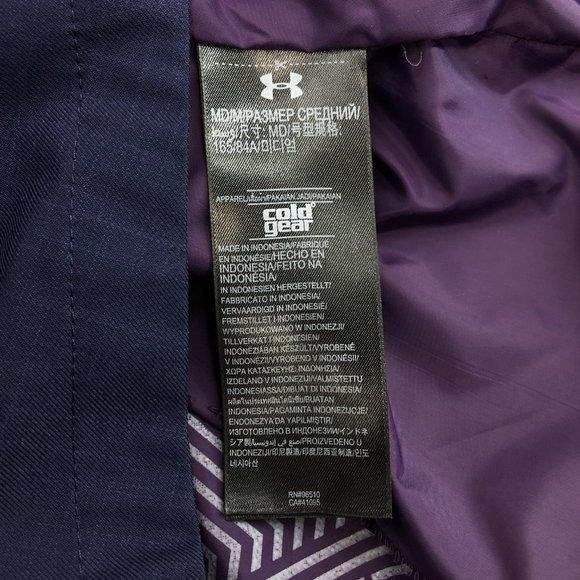 Under Armor - Hooded Windbreaker Jacket with Thermal lining - Picture 3 of 5